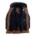 Zipper Stand Collar Pocket Plain Overcoat